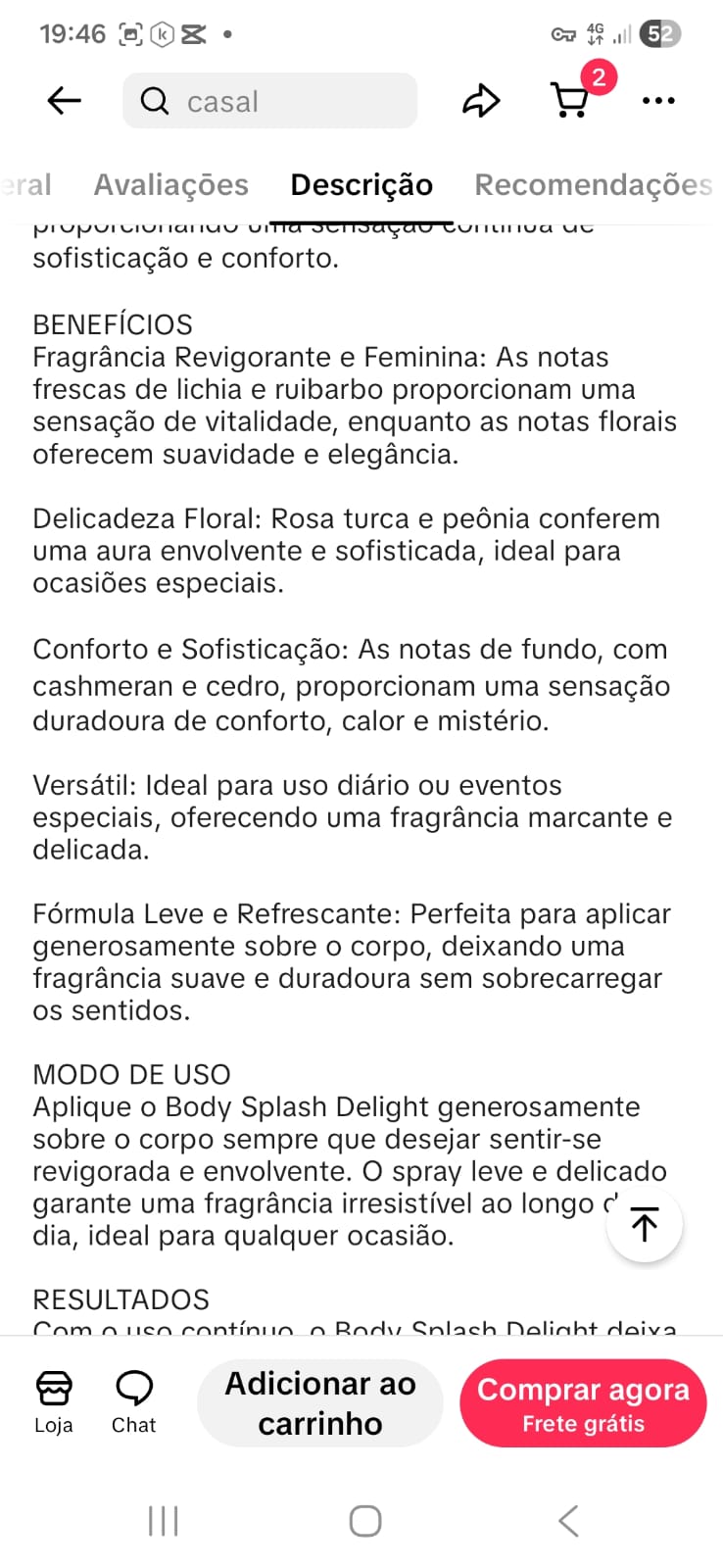 My Sweet Delight – notas pirâmide